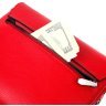 Удобная красная женская сумка на плечо из натуральной кожи KARYA (2420857) - 6