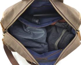 Большая кожаная сумка винтажного стиля VATTO (11813) - 2