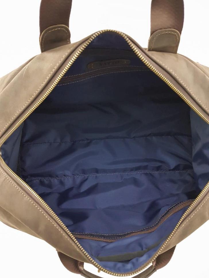 Большая кожаная сумка винтажного стиля VATTO (11813)