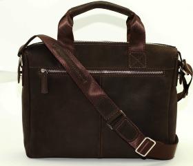 Кожаная мужская сумка винтажного стиля VATTO (12012) - 2
