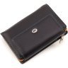 Черный женский кошелек среднего размера из натуральной кожи ST Leather 1767271 - 3