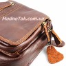Небольшая кожаная мужская сумка Leather Bag Collection (10118) - 11