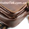 Небольшая кожаная мужская сумка Leather Bag Collection (10118) - 12