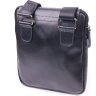 Черная мужская сумка-планшет из гладкой кожи высокого качества SHVIGEL (2418721) - 2