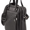 Вертикальная мужская кожаная сумка делового стиля (вмещает А4) H.T Leather (10348) - 8