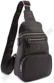 Мужской рюкзак-слинг из натуральной кожи HT Leather (11637)