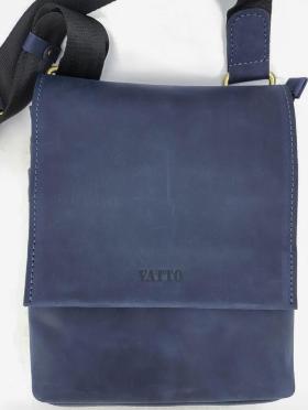 Небольшая сумка планшет из винтажной кожи с клапаном VATTO (11714)