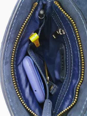 Небольшая сумка планшет из винтажной кожи с клапаном VATTO (11714) - 2