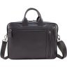 Мужская кожаная сумка-портфель черного цвета от турецкого бренда KARYA (103173) - 4