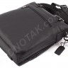 Деловая мужская кожаная сумка с ручками и плечевым ремне в комплекте (под формат А4) H.T Leather (10344) - 9