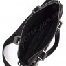 Деловая мужская кожаная сумка с ручками и плечевым ремне в комплекте (под формат А4) H.T Leather (10344) - 6