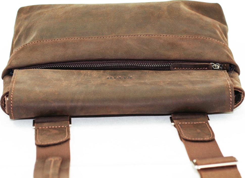 Кожаная наплечная сумка винтажного стиля VATTO (11914)