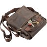Стильная мужская сумка с ручкой для повседневных вещей SHVIGEL (11093) - 4