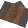 Кожаная обложка коричневого цвета с картой ST Leather (17760) - 3