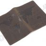 Кожаная обложка коричневого цвета с картой ST Leather (17760) - 5