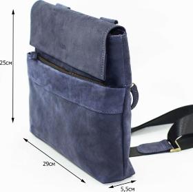 Вінтажна сумка месенджер через плече з клапаном VATTO (11915) - 2
