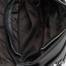 Средняя мужская кожаная сумка-мессенджер в универсальном черном цвете Borsa Leather (56774) - 5