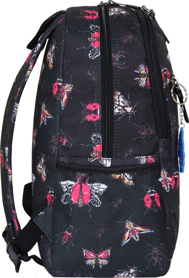 Женский рюкзак из текстиля с оригинальным принтом Bagland (53375)