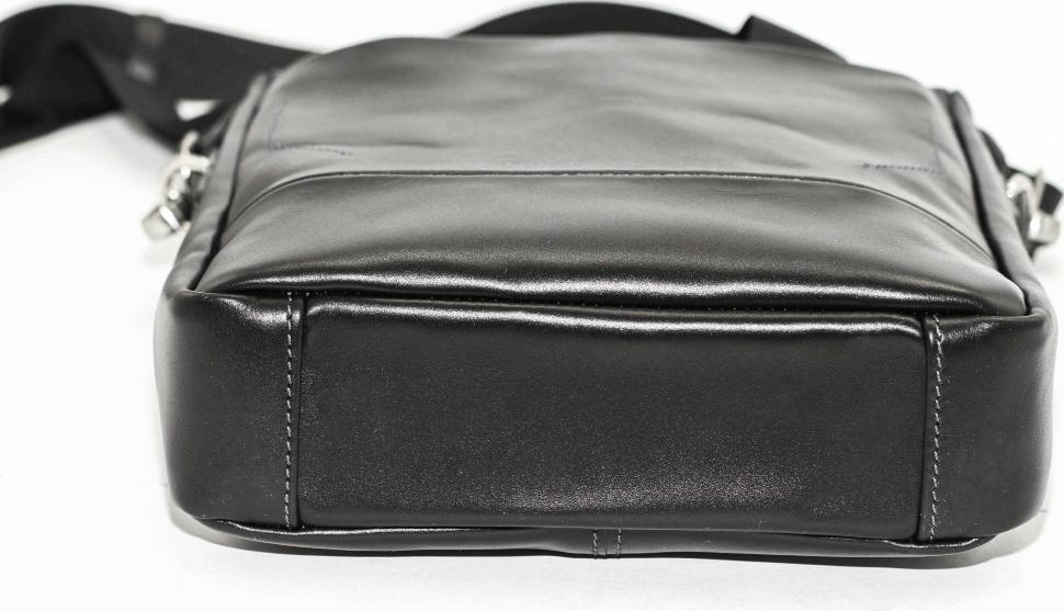 Стильная мужская сумка планшет из гладкой кожи с ручками VATTO (12016)