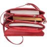 Красная деловая сумка из кожи морского ската с рисунком STINGRAY LEATHER (024-18609) - 4