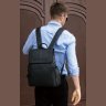 Универсальный кожаный рюкзак с карманом для ноутбука VINTAGE STYLE (14891) - 10