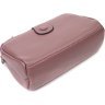 Женская сумка-клатч из фактурной кожи пудрового цвета Vintage (2422126) - 3