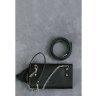Маленькая наплечная сумка черного цвета из натуральной кожи BlankNote Элис (12633) - 5