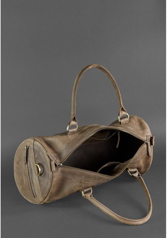 Большая мужская сумка темно-коричневого цвета BlankNote Harper (12652)