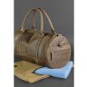 Большая мужская сумка темно-коричневого цвета BlankNote Harper (12652) - 6