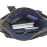 Наплечная мужская сумка планшет из винтажной кожи Крейзи VATTO (11818) - 2