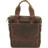 Мужская винтажная сумка коричневого цвета VATTO (12017) - 1