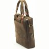 Мужская винтажная сумка коричневого цвета VATTO (12017) - 2