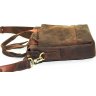 Мужская винтажная сумка коричневого цвета VATTO (12017) - 4