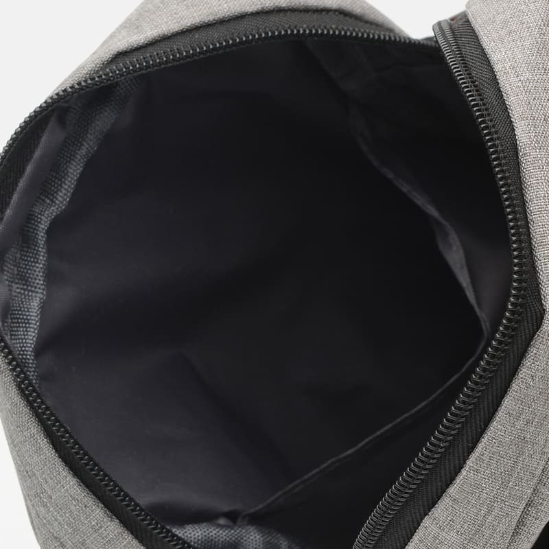 Мужская сумка из черного текстиля через плечо Remoid (15712)