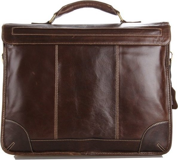 Функциональный мужской портфель из натуральной кожи VINTAGE STYLE (14085)
