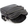 Маленькая мужская кожаная сумка на плечевом ремне H.T Leather (10251) - 8