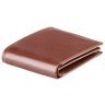 Мужское портмоне из высококачественной натуральной кожи коричневого цвета Visconti Lazio 68878 - 7