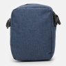 Мужская синяя сумка из плотного текстиля через плечо Remoid (15713) - 2