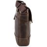 Мужская винтажная сумка коричневого цвета VATTO (11722) - 3