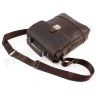 Мужская винтажная сумка коричневого цвета VATTO (11722) - 6