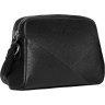 Черная женская кожаная сумка-кроссбоди на плечо классического стиля Issa Hara Марго (21144) - 3