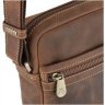 Рыжая мужская наплечная сумка из винтажной кожи Visconti Colt 69280 - 14