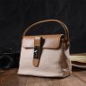 Стильная женская сумка-кроссбоди из натуральной кожи с ручкой Vintage (2422131) - 7