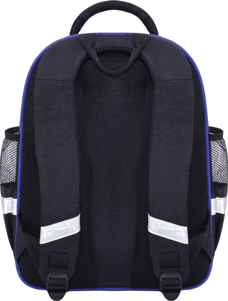 Текстильный рюкзак черного цвета для школы с принтом Bagland (53681)
