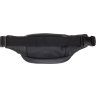 Мужская кожаная многофункциональная сумка на пояс черного цвета Borsa Leather (21394) - 3
