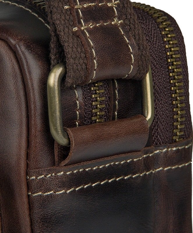 Повседневная мужская сумка горизонтального типа из натуральной кожи VINTAGE STYLE (14584)