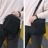 Мужская маленькая текстильная сумка с ручкой Monsen (21936) - 6