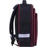 Черный рюкзак для школы из текстиля с дизайнерским принтом Bagland (53682) - 2