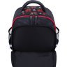 Черный рюкзак для школы из текстиля с дизайнерским принтом Bagland (53682) - 4