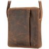 Светло-коричневая мужская сумка через плечо из винтажной кожи Visconti Watson 69282 - 16